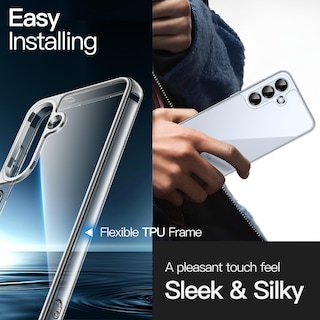 Foto 6 | Funda De Teléfono Jetech Para Samsung Galaxy S25 5g A Prueba De Golpes, Transparente - Venta Internacional.