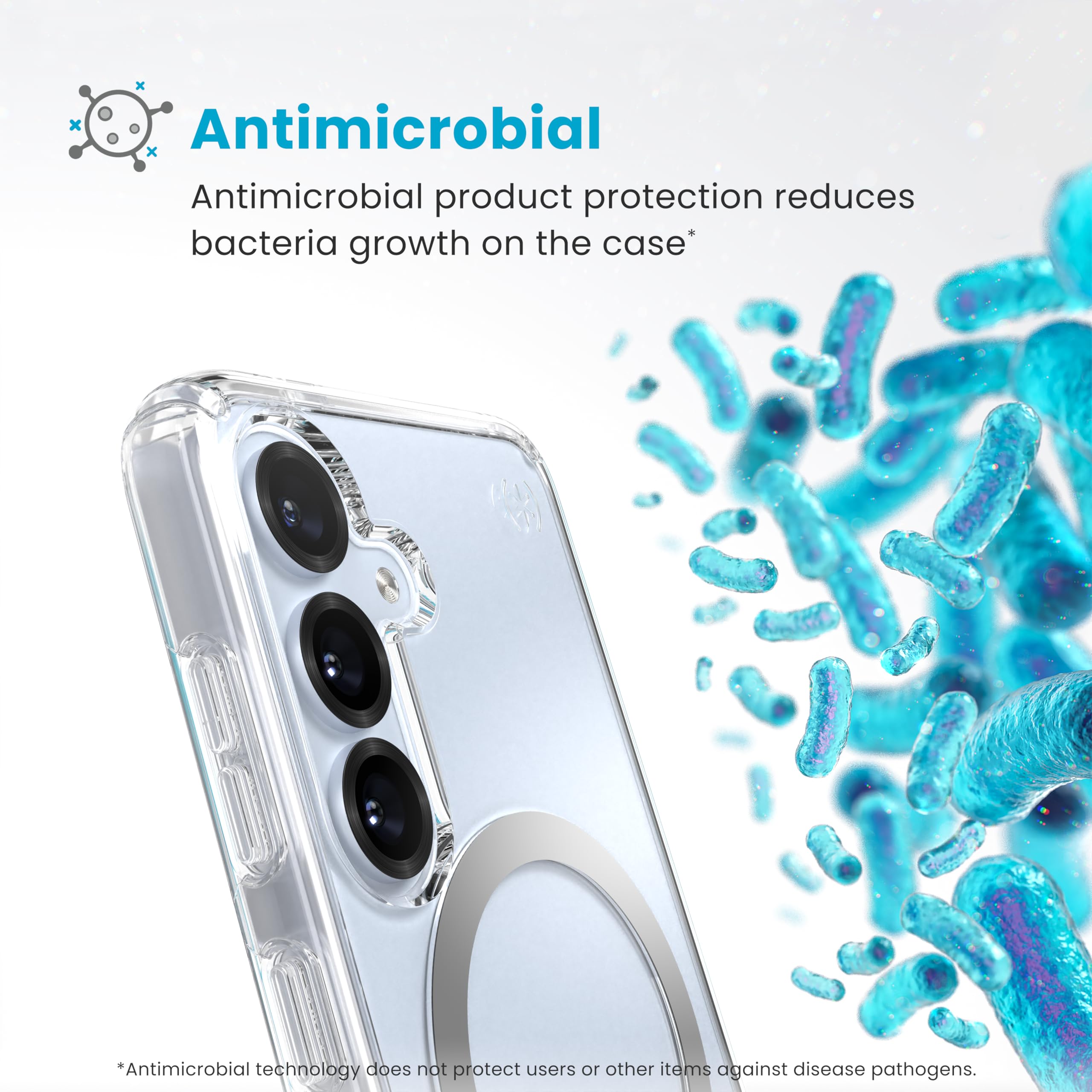 Foto 8 pulgar | Funda Para Teléfono Speck Samsung Galaxy S25 Presidio Perfect-clear - Venta Internacional.