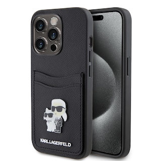 Foto 1 | Funda Original Karl Lagerfeld Tarjetero Para Iphone 15 Pro