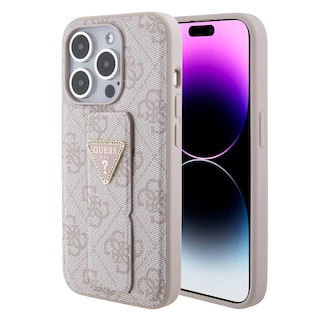 Foto 1 | Funda Original Guess 4g Stand Para Iphone 15 Pro - Rosa