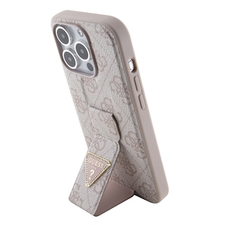 Foto 2 | Funda Original Guess 4g Stand Para Iphone 15 Pro - Rosa