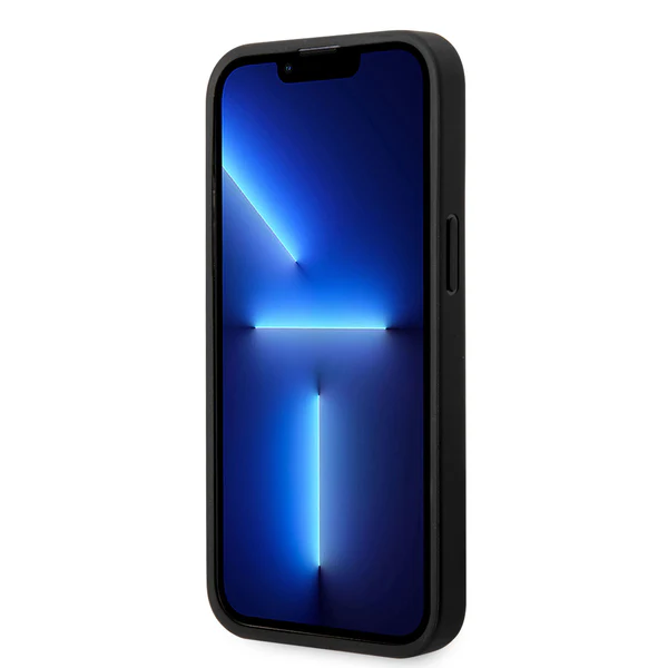 Foto 6 pulgar | Funda Original Bmw Pu Líneas Para Iphone 14 Pro Max - Negro