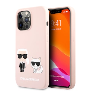 Foto 1 | Funda Original Karl Lagerfeld Silicón Para Iphone 13 Pro Max