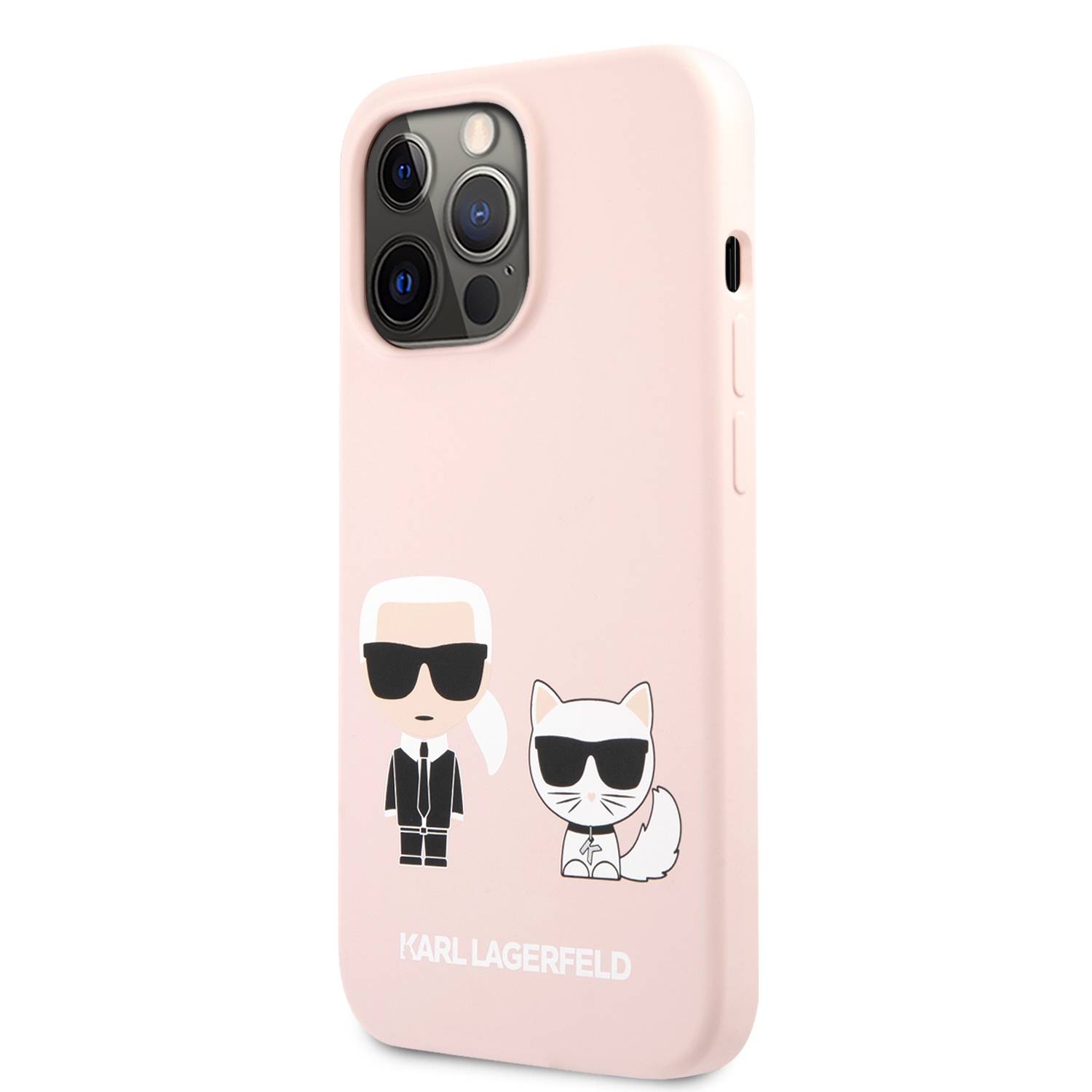 Foto 3 pulgar | Funda Original Karl Lagerfeld Silicón Para Iphone 13 Pro Max