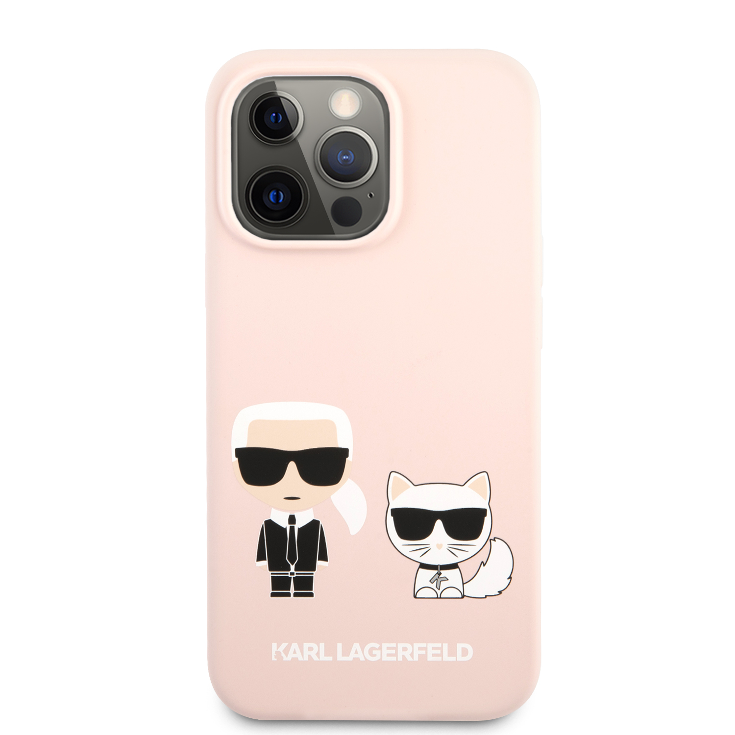Foto 4 pulgar | Funda Original Karl Lagerfeld Silicón Para Iphone 13 Pro Max