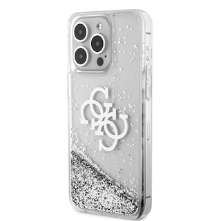 Foto 2 | Funda Original Guess Glitter Para Iphone 15 Pro Max - Transparente