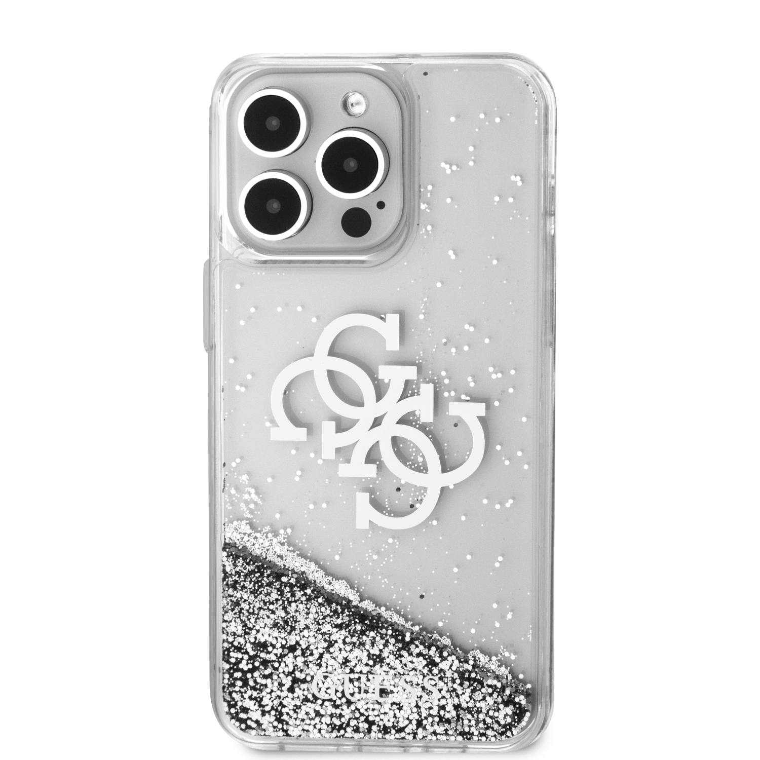 Foto 3 | Funda Original Guess Glitter Para Iphone 15 Pro Max - Transparente