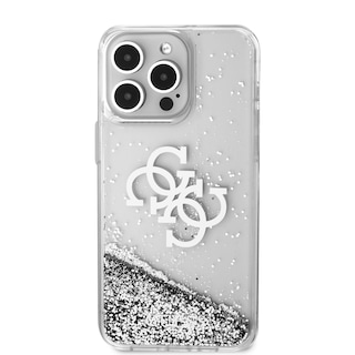 Foto 3 | Funda Original Guess Glitter Para Iphone 15 Pro Max - Transparente