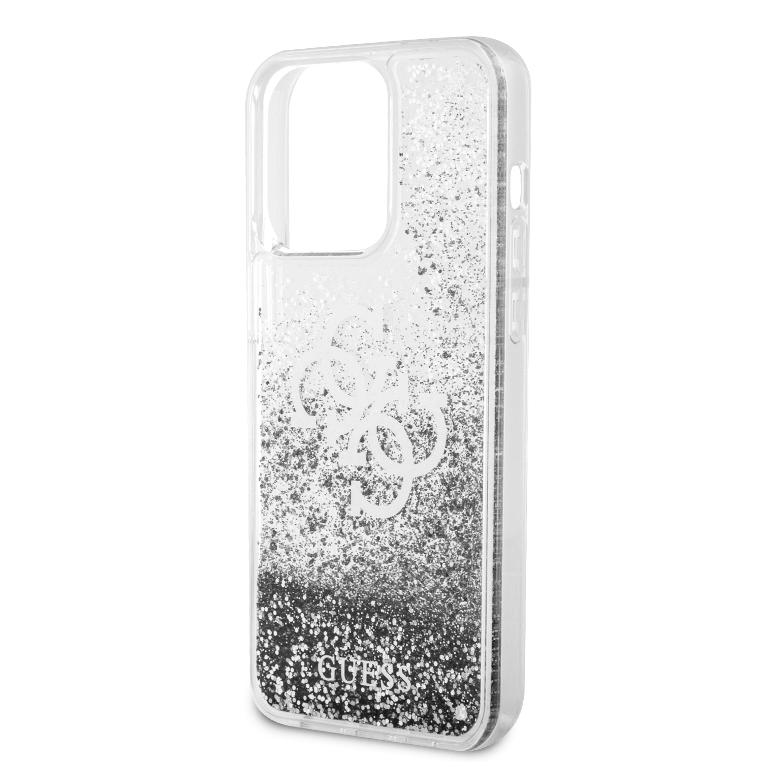 Foto 7 pulgar | Funda Original Guess Glitter Para Iphone 15 Pro Max - Transparente