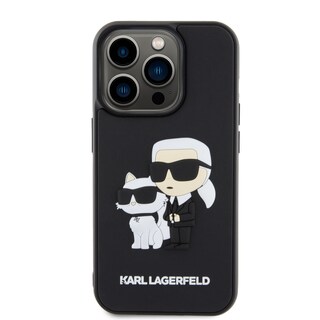 Foto 3 | Funda Original Karl Lagerfeld K&c 3d Para Iphone 15 Pro - Negro
