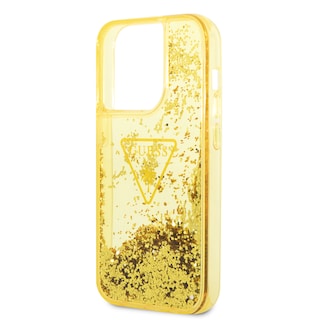 Foto 6 | Funda Original Guess Brillantina Para Iphone 14 Pro - Dorado
