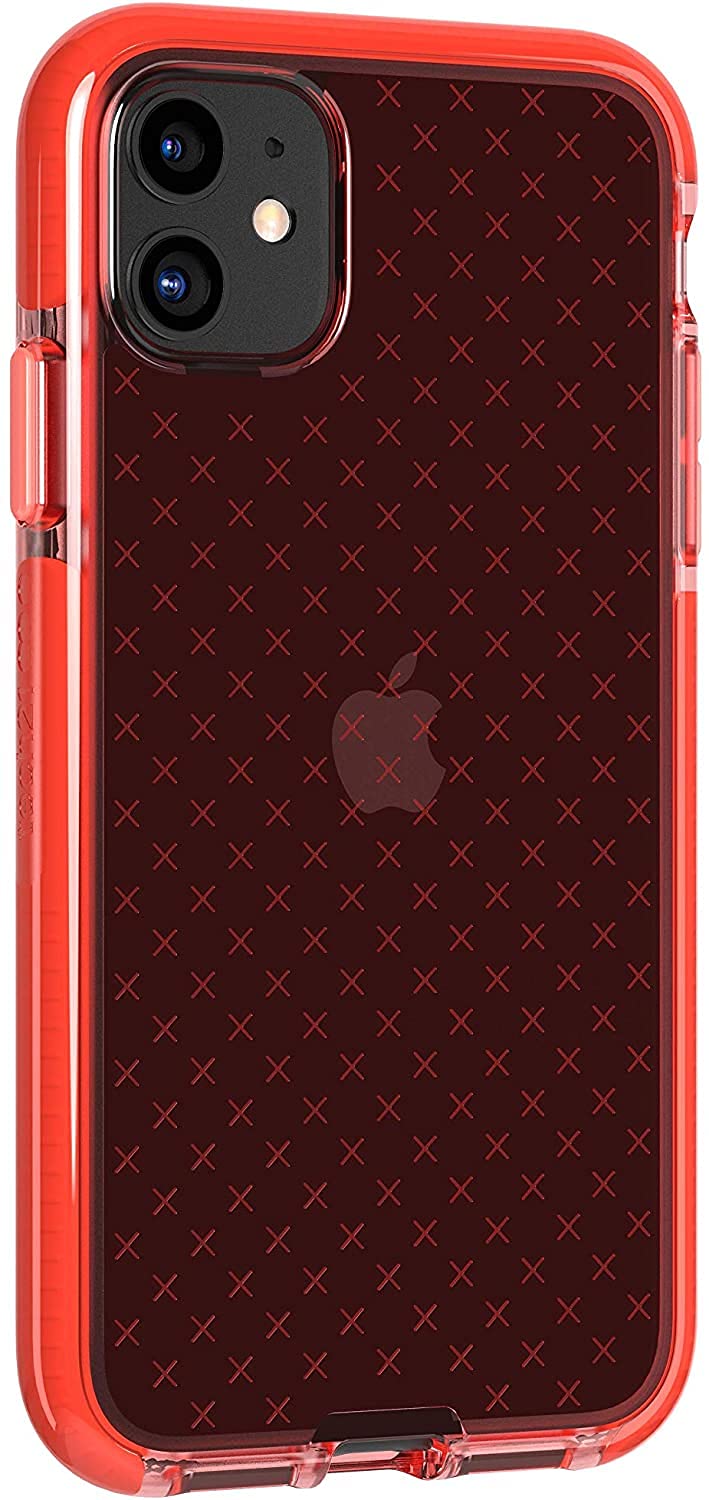 Foto 8 pulgar | Funda De Teléfono Tech21 Evo Check Para Apple Iphone 11 Coral - Venta Internacional.
