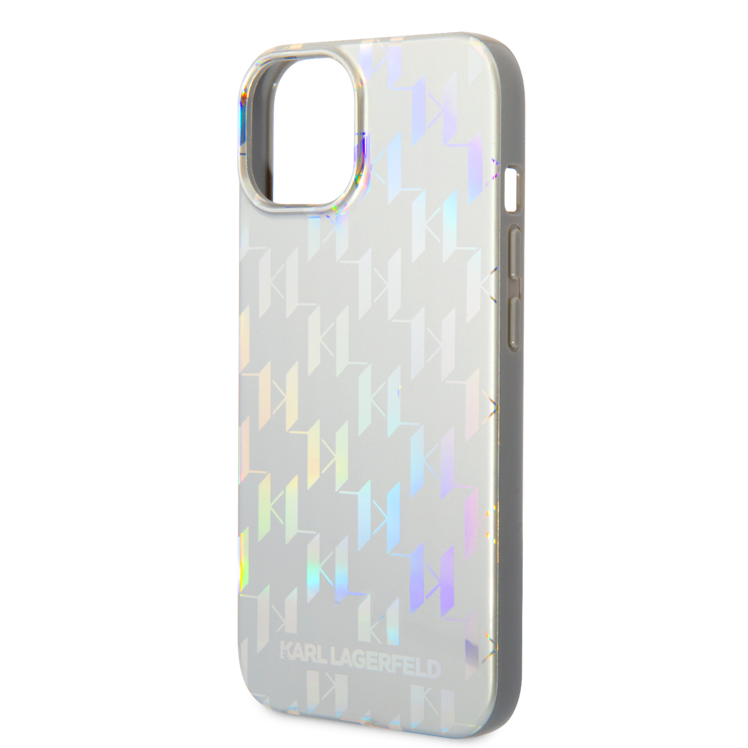 Foto 7 pulgar | Funda Original Karl Lagerfeld Monogram Para Iphone 14 - Plateado