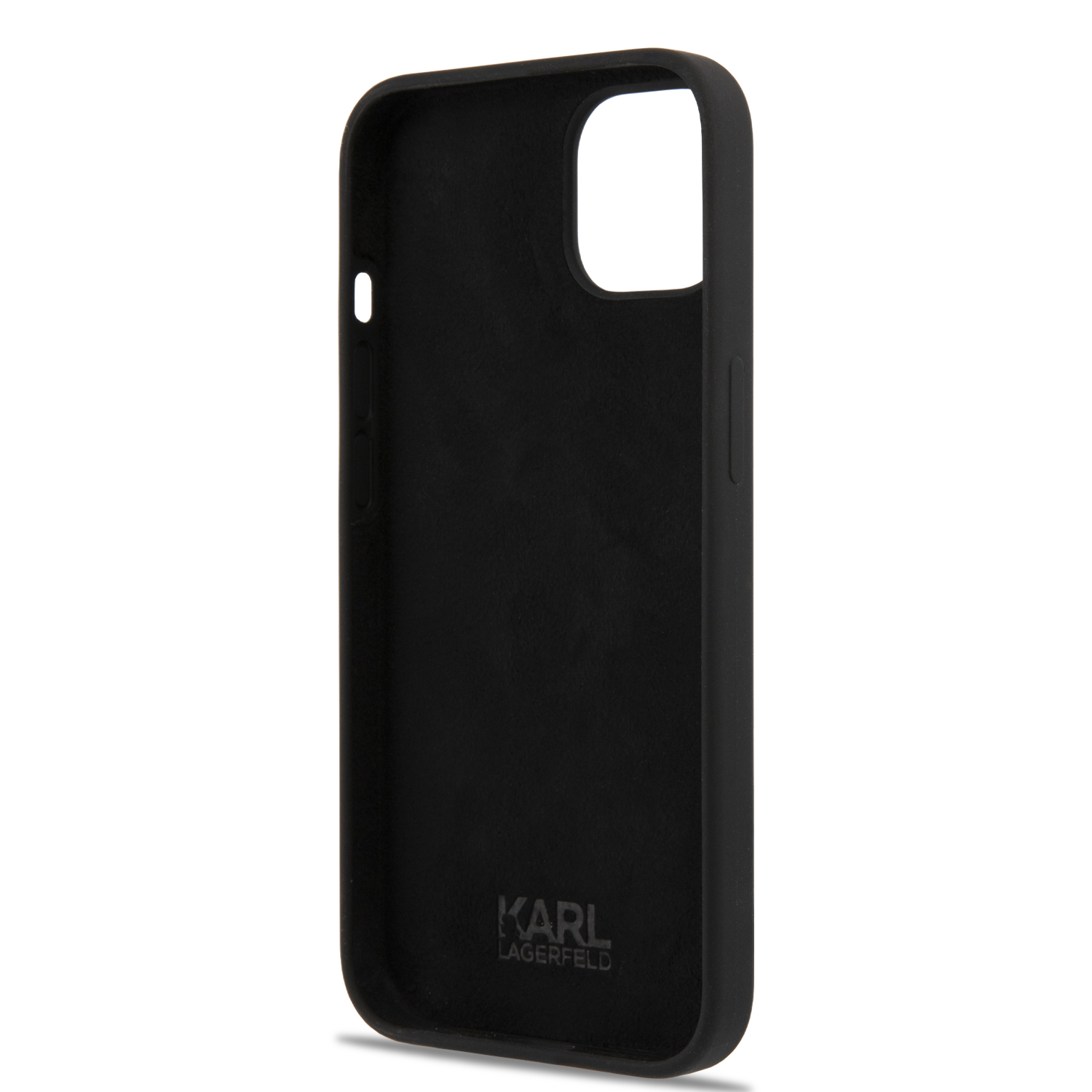 Foto 8 pulgar | Funda Original Karl Lagerfeld Silicón Cara Para Iphone 13- Negro
