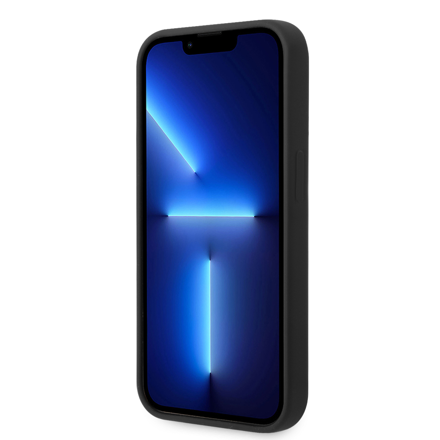 Foto 6 pulgar | Funda Original Bmw Silicón Líneas Para Iphone 15 Pro - Negro