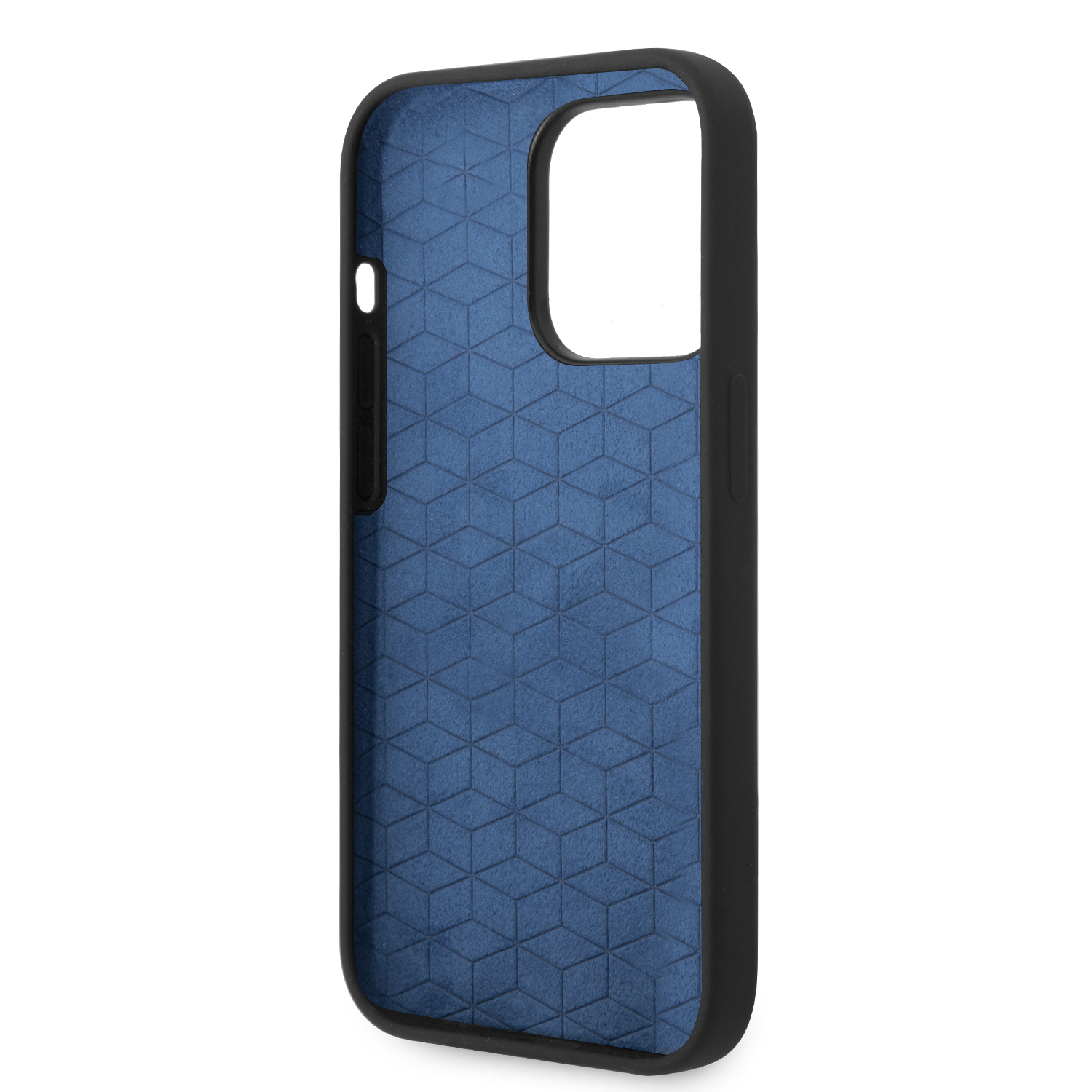 Foto 8 pulgar | Funda Original Bmw Silicón Líneas Para Iphone 15 Pro - Negro