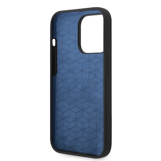 Foto 7 | Funda Original Bmw Silicón Líneas Para Iphone 15 Pro - Negro