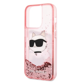 Foto 6 | Funda Original Karl Lagerfeld Glitter Para Iphone 15 Pro Rosa