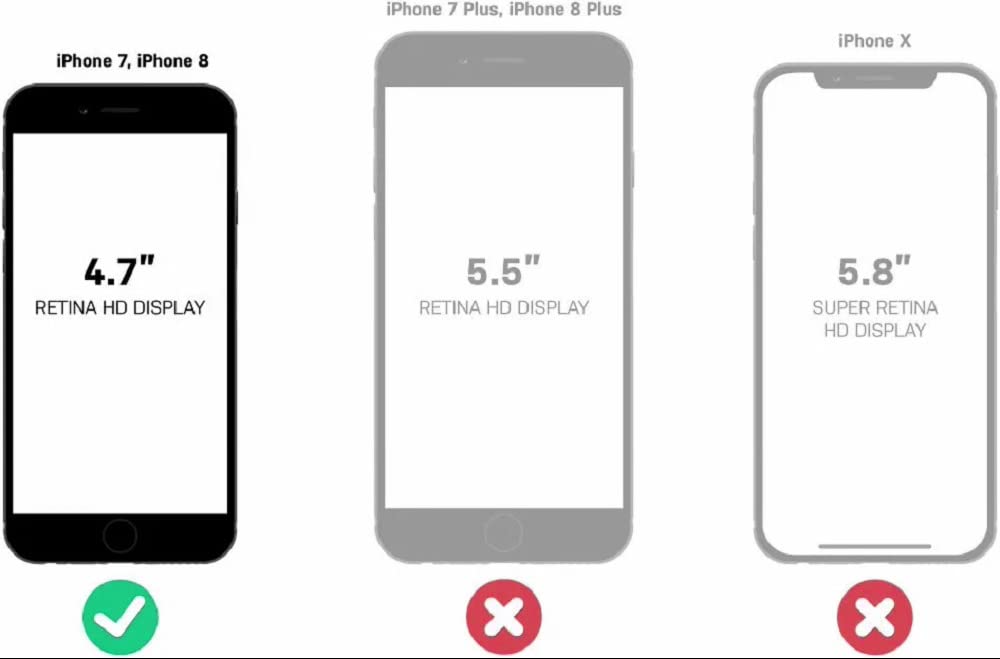 Foto 3 pulgar | Funda Otterbox Defender Series Para Iphone Se (tercera Y Segunda Generación) Y Iphone 8/7 - Venta Internacional.