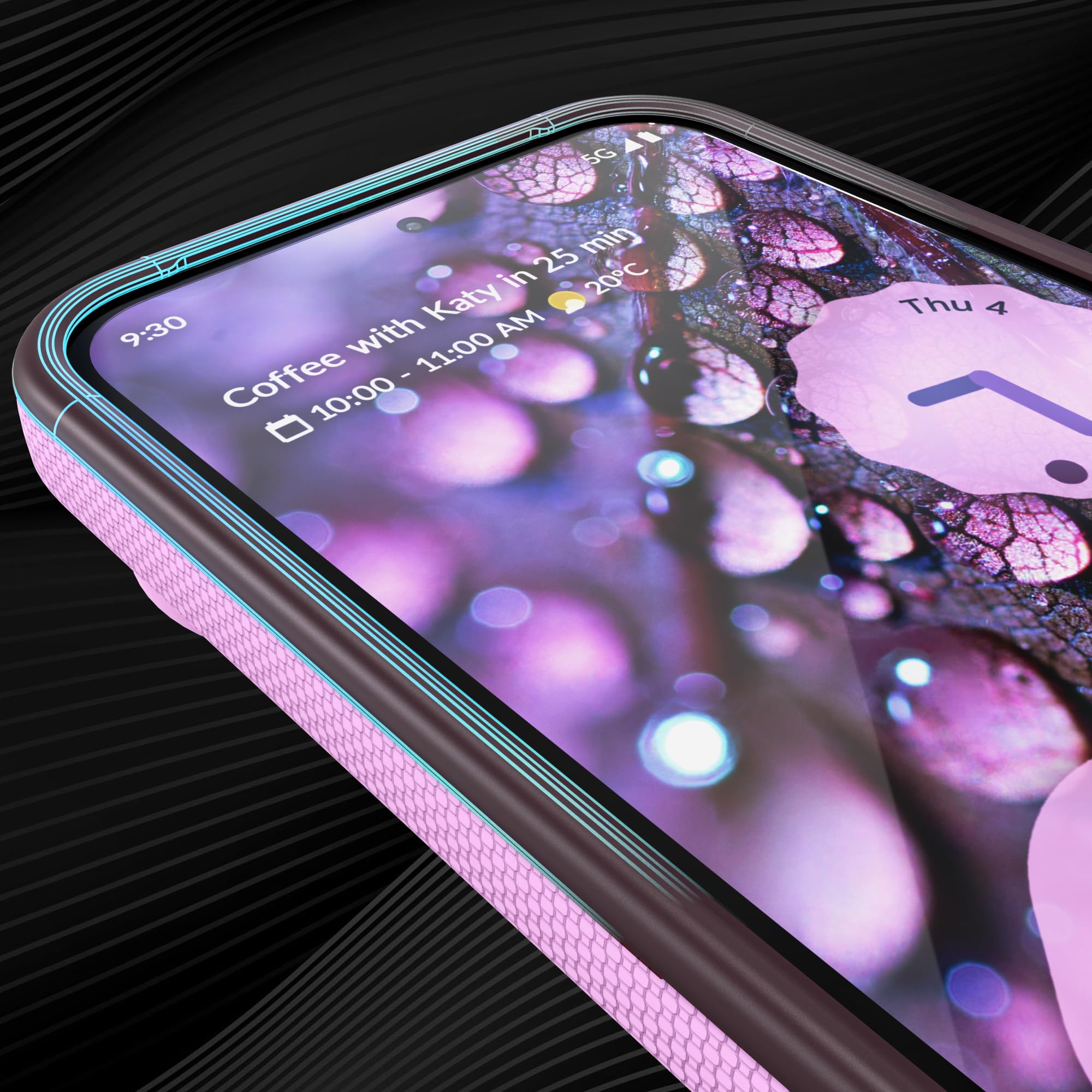 Foto 8 pulgar | Funda De Teléfono Crave Dual Guard Para Google Pixel 9 Pro Xl - Lila - Venta Internacional.