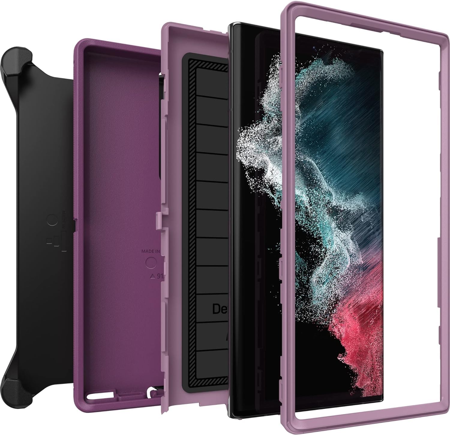 Foto 5 pulgar | Funda Otterbox Defender Series Para Samsung Galaxy S22 Ultra - Venta Internacional.