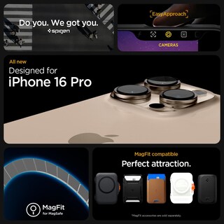 Foto 2 | Funda Spigen Enzo Aramid Para Iphone 16 Pro De Grado Militar - Venta Internacional.