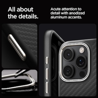 Foto 5 | Funda Spigen Enzo Aramid Para Iphone 16 Pro De Grado Militar - Venta Internacional.