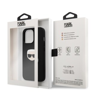 Foto 8 | Funda Original Karl Lagerfeld Metálico Para Iphone 13 Pro