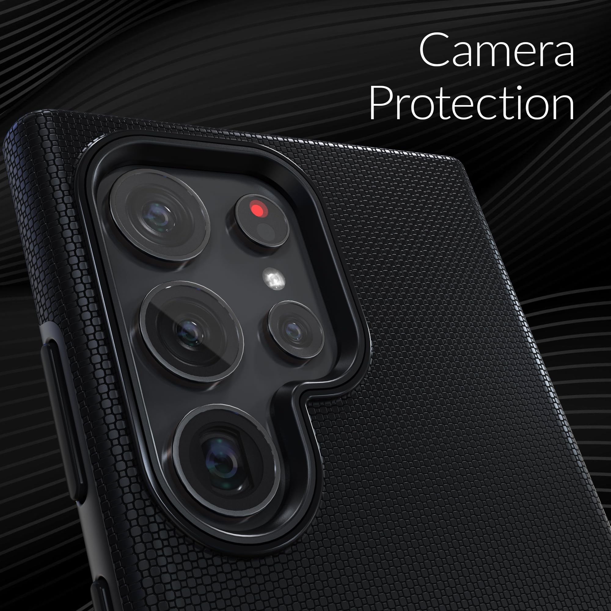Foto 4 pulgar | Funda De Teléfono Crave Dual Guard Para Samsung Galaxy S24 Ultra Black - Venta Internacional.
