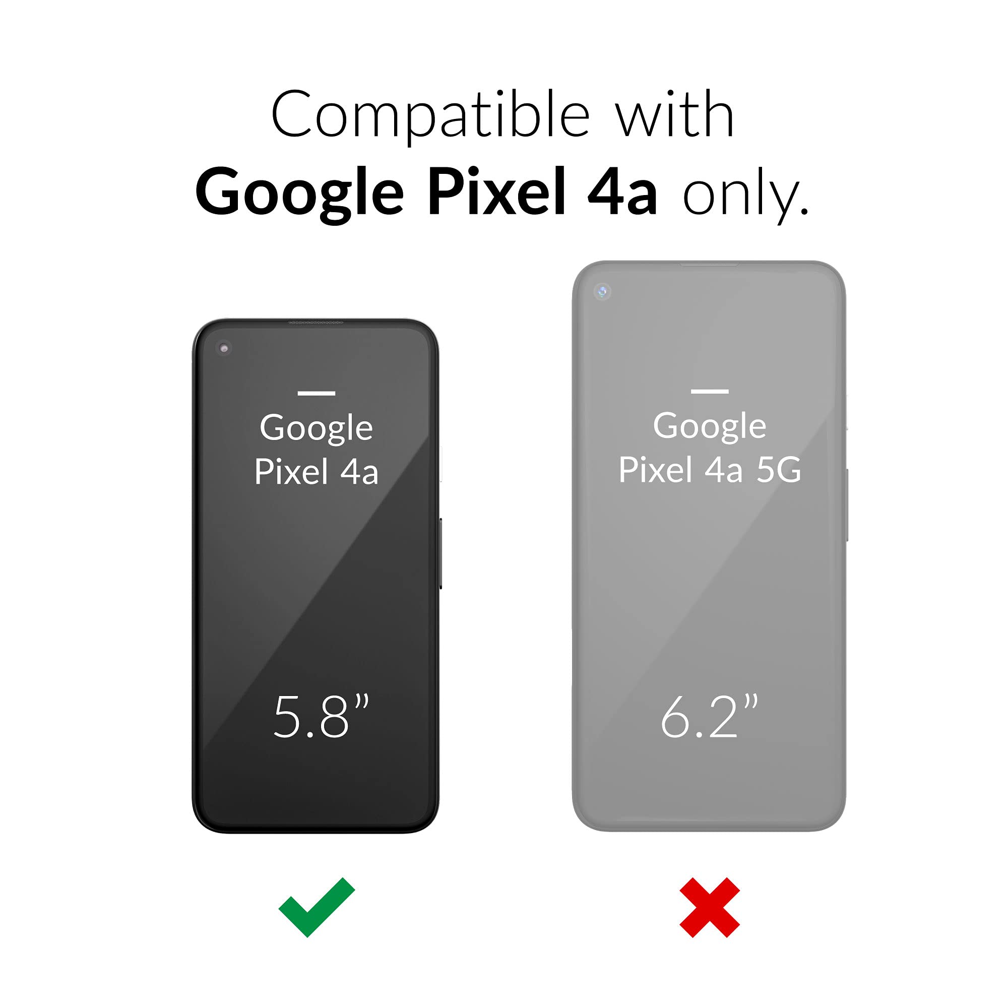 Foto 3 pulgar | Funda De Teléfono Crave Dual Guard Protection Para Google Pixel 4a - Venta Internacional.