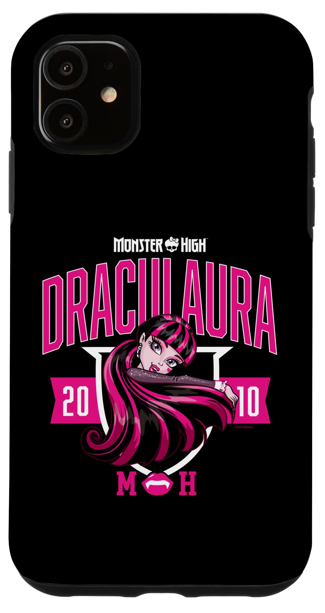Foto 2 pulgar | Funda De Teléfono Monster High Draculaura Collegiate Para Iphone 11 - Venta Internacional.