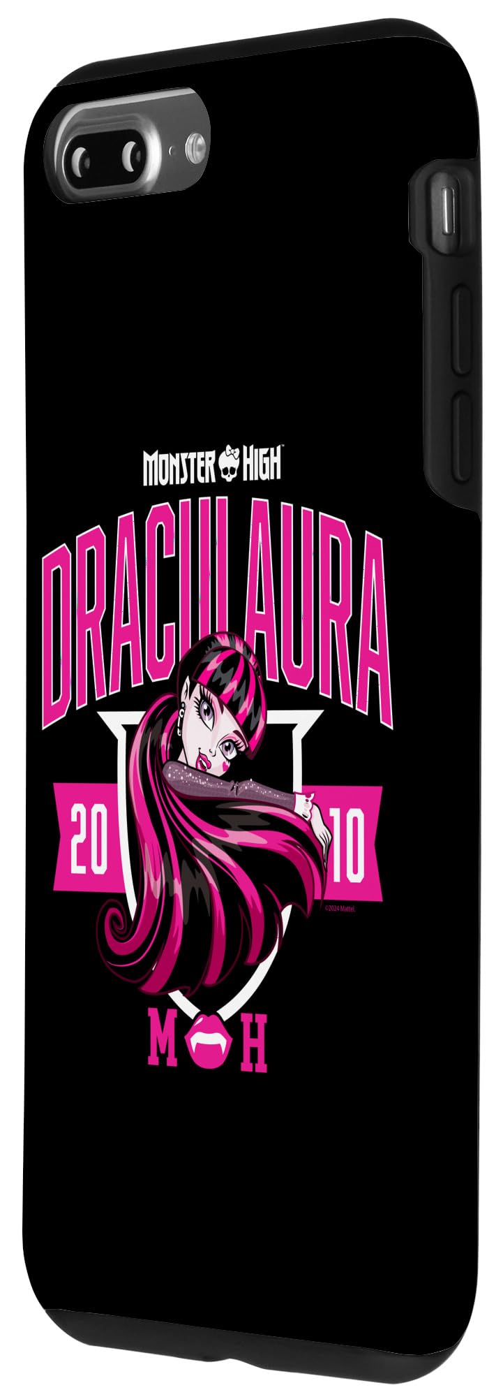 Foto 3 pulgar | Funda De Teléfono Monster High Draculaura Collegiate Para Iphone 7/8 Plus - Venta Internacional.