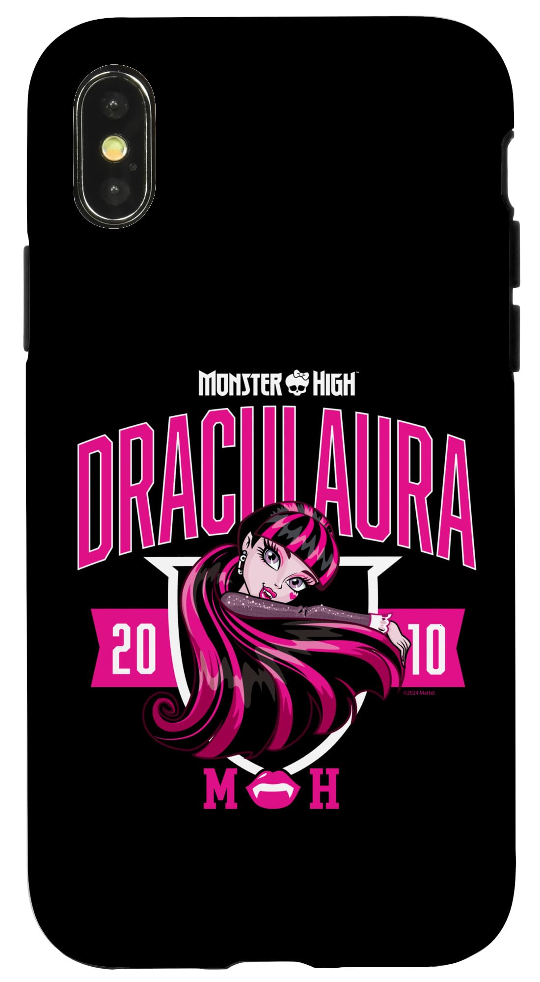 Funda De Teléfono Monster High Draculaura Collegiate Para Iphone X/xs - Venta Internacional.