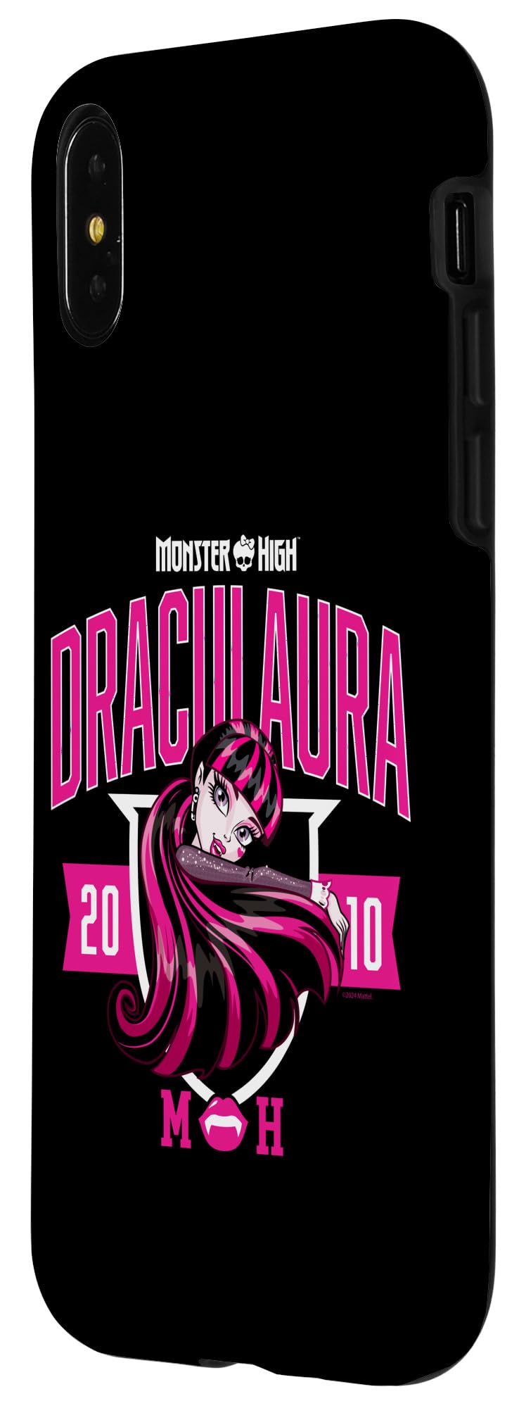 Foto 3 pulgar | Funda De Teléfono Monster High Draculaura Collegiate Para Iphone X/xs - Venta Internacional.