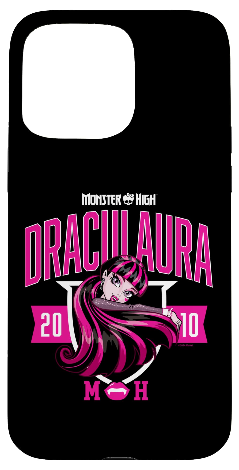 Foto 2 pulgar | Funda Para Teléfono Monster High Draculaura Collegiate Para Iphone 15 Pro Max - Venta Internacional.