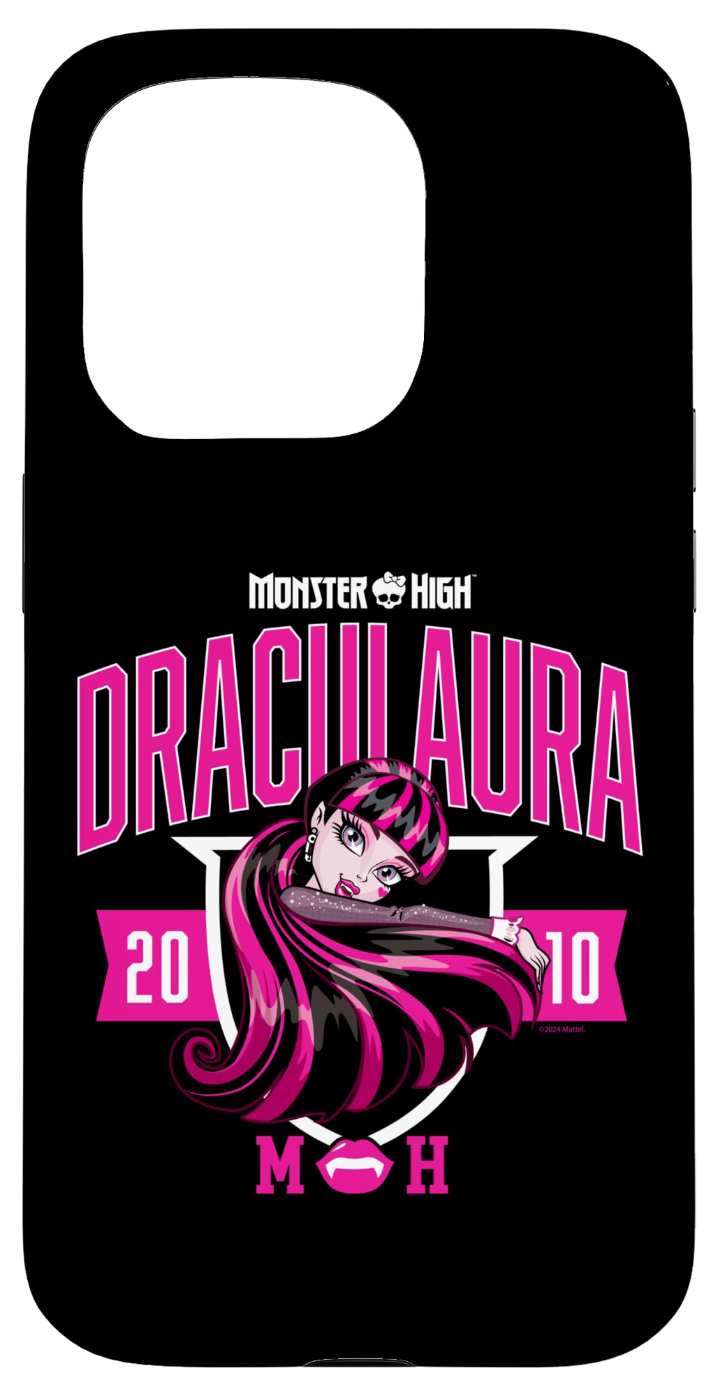 Funda Para Teléfono Monster High Draculaura Collegiate Para Iphone 15 Pro - Venta Internacional.