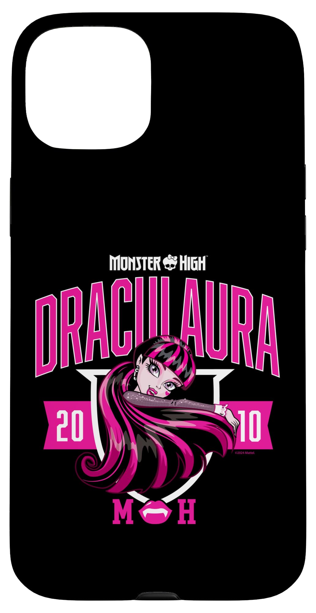 Foto 2 pulgar | Funda De Teléfono Monster High Draculaura Collegiate Para Iphone 15  - Venta Internacional.