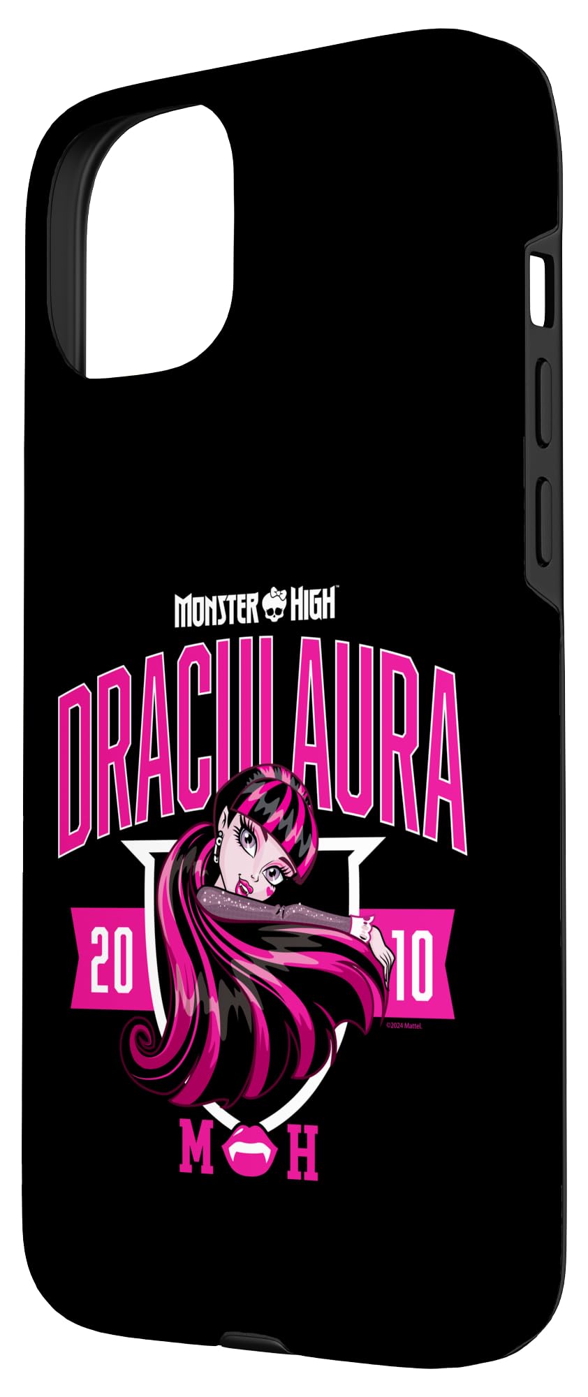 Foto 3 pulgar | Funda De Teléfono Monster High Draculaura Collegiate Para Iphone 15  - Venta Internacional.
