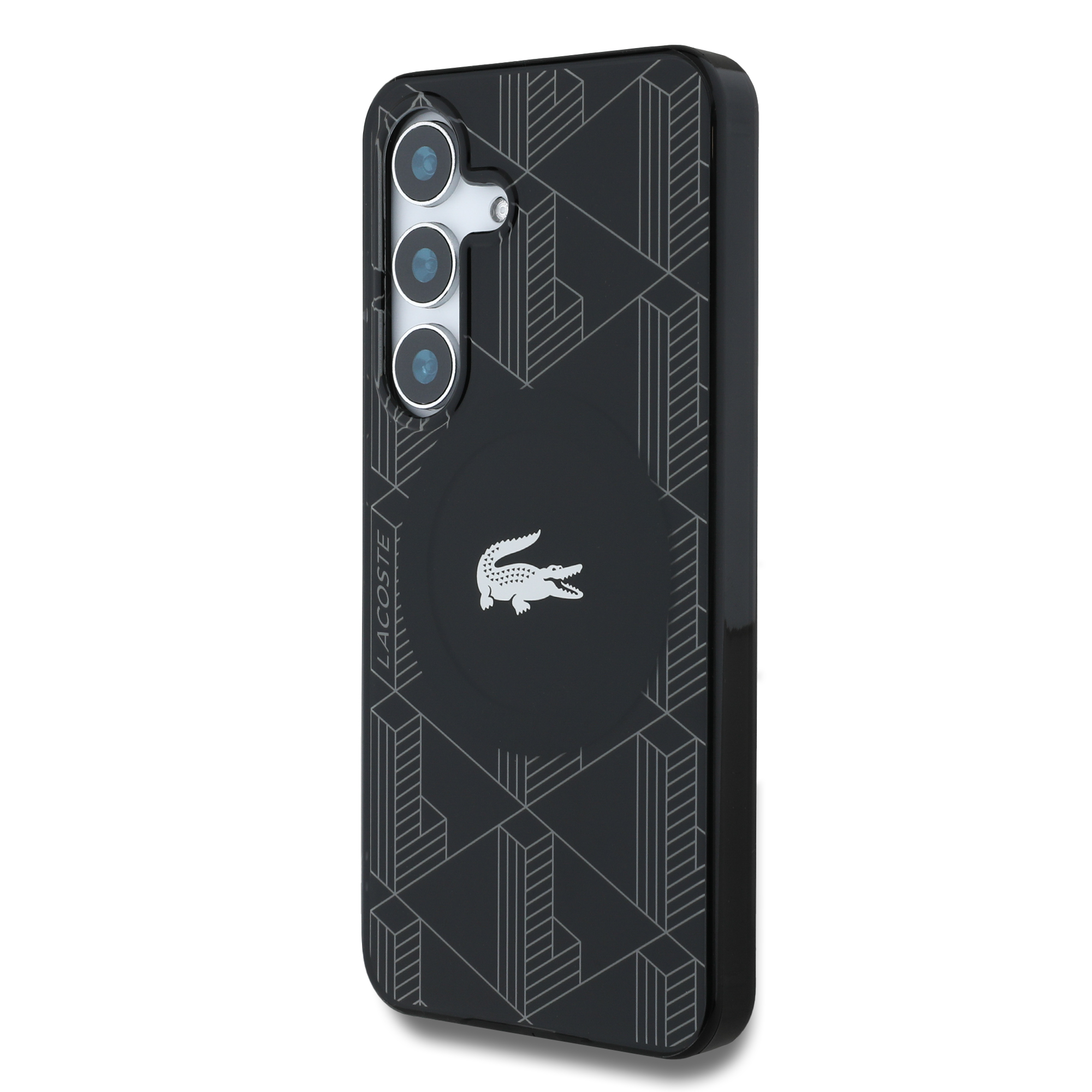 Foto 3 pulgar | Funda Original Lacoste Monograma S25 - Negro