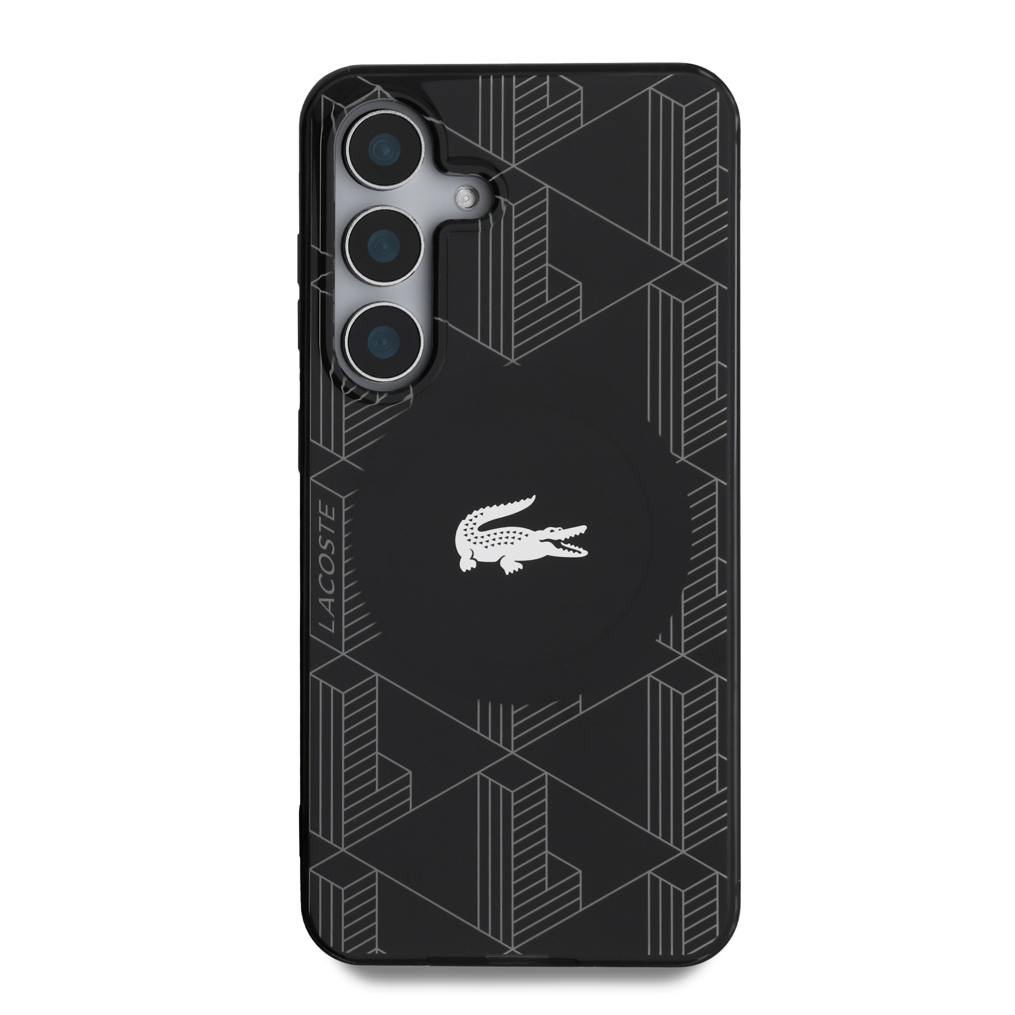 Foto 4 pulgar | Funda Original Lacoste Monograma S25 - Negro