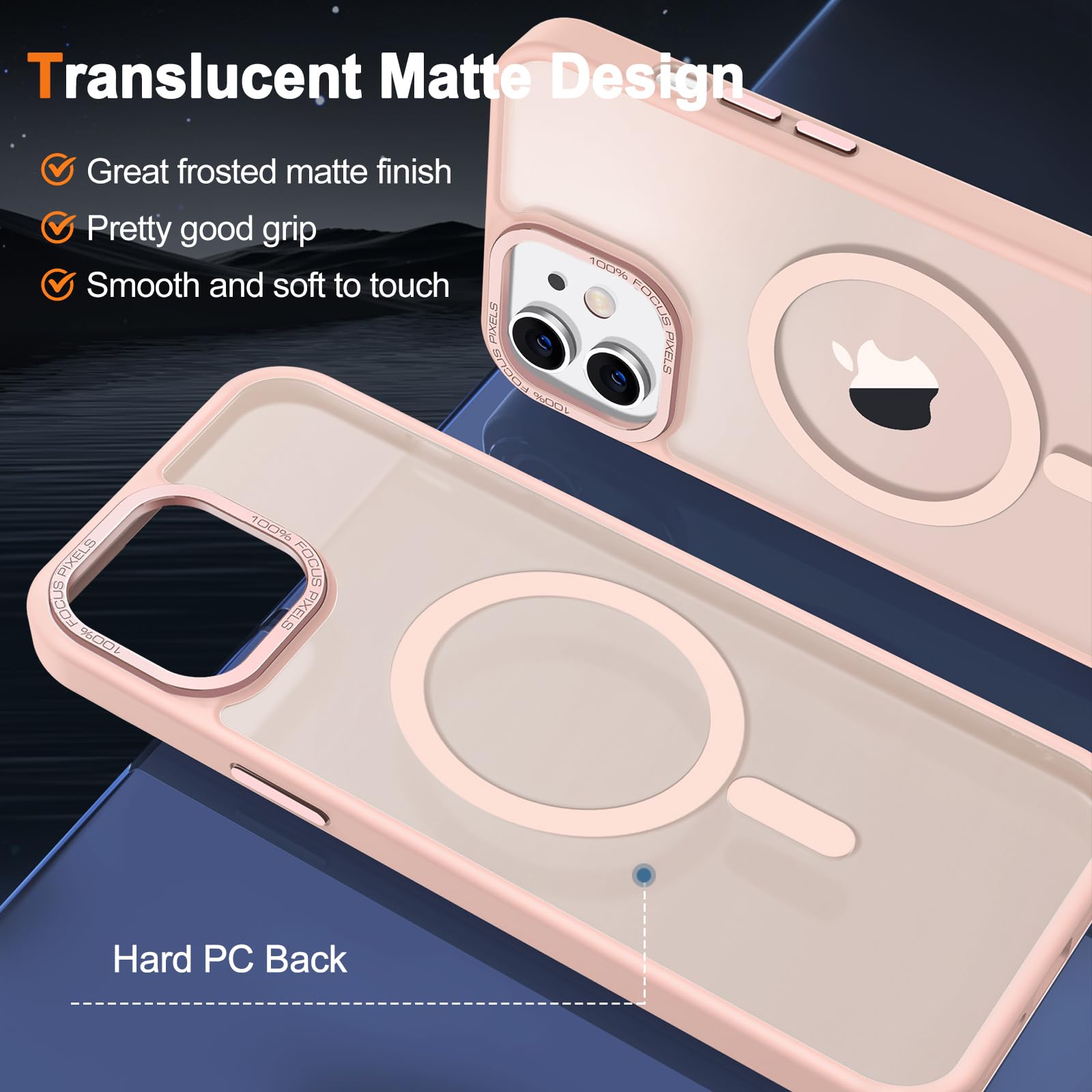 Foto 4 pulgar | Funda para Iphone 11 Hython Magnetic Translúcida Mate 6.1" - Venta Internacional