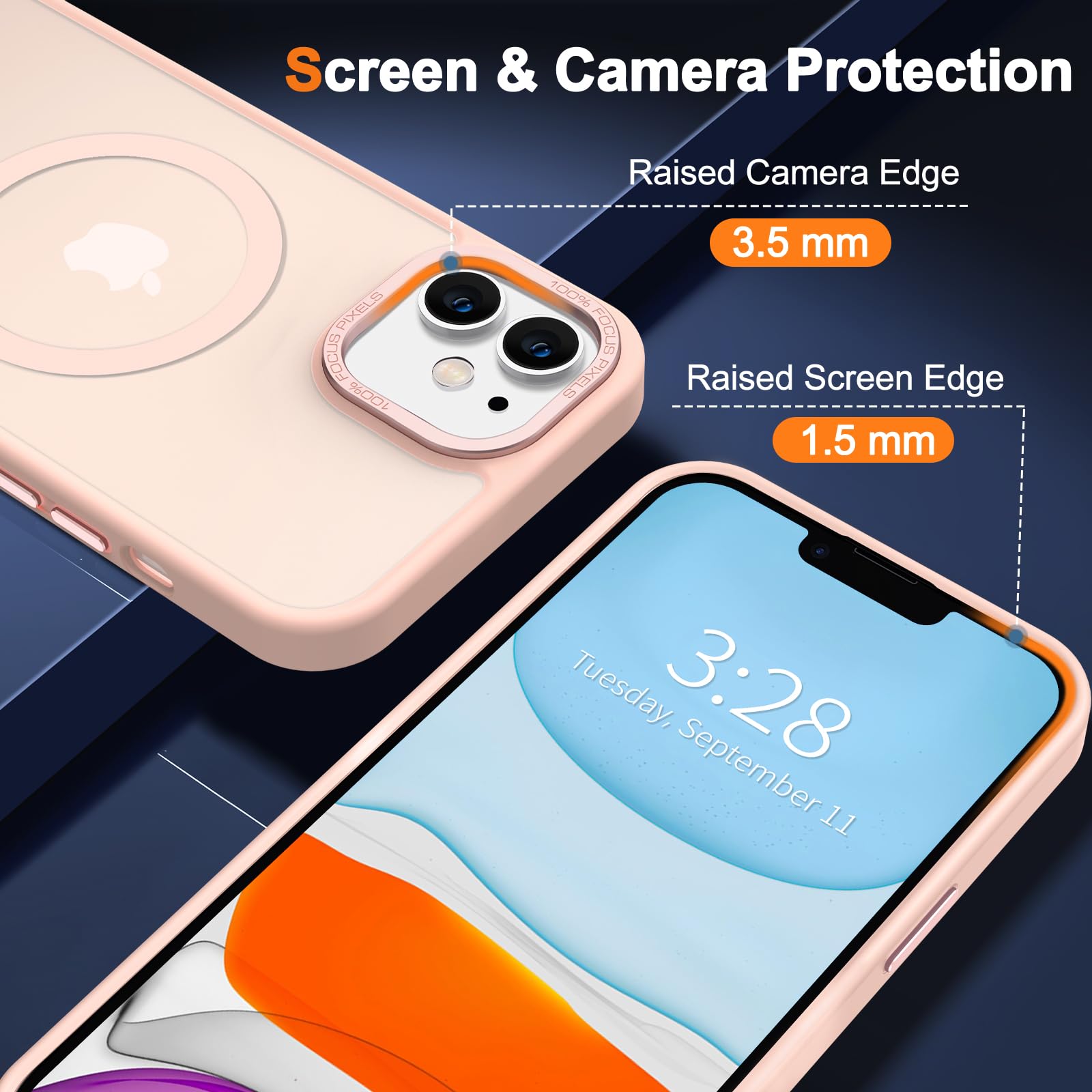 Foto 6 pulgar | Funda para Iphone 11 Hython Magnetic Translúcida Mate 6.1" - Venta Internacional