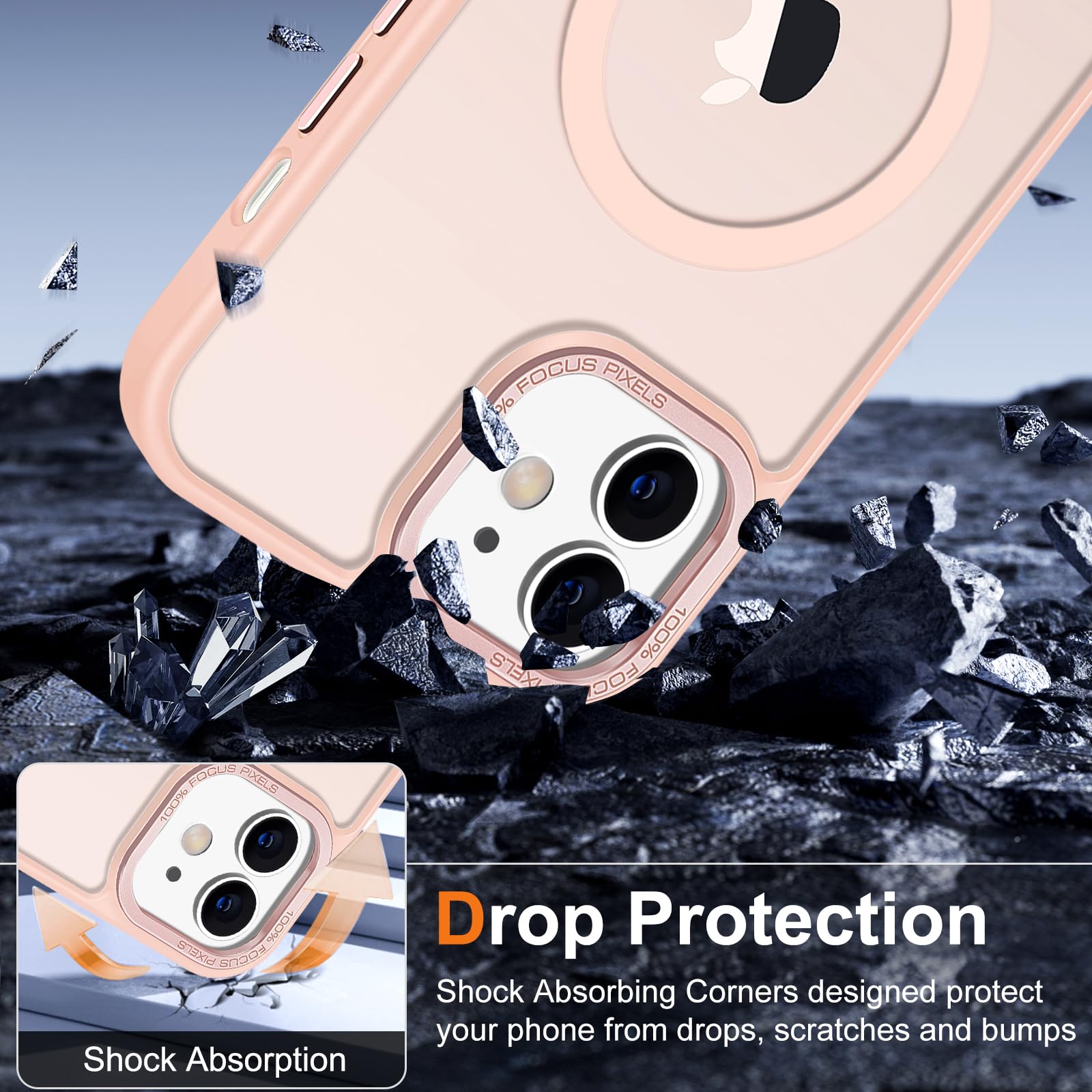 Foto 7 pulgar | Funda para Iphone 11 Hython Magnetic Translúcida Mate 6.1" - Venta Internacional