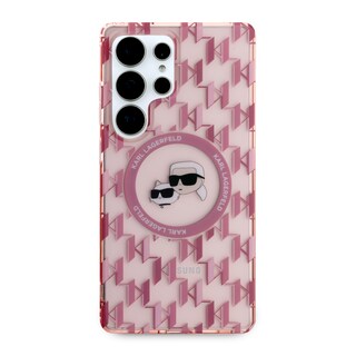 Foto 3 | Funda Original Karl Lagerfeld Monograma K&c S25 Ultra - Rosa