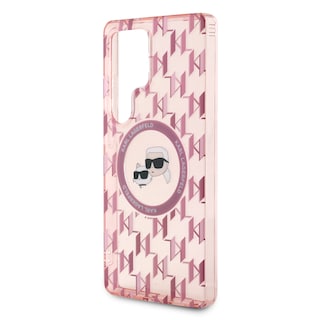 Foto 6 | Funda Original Karl Lagerfeld Monograma K&c S25 Ultra - Rosa