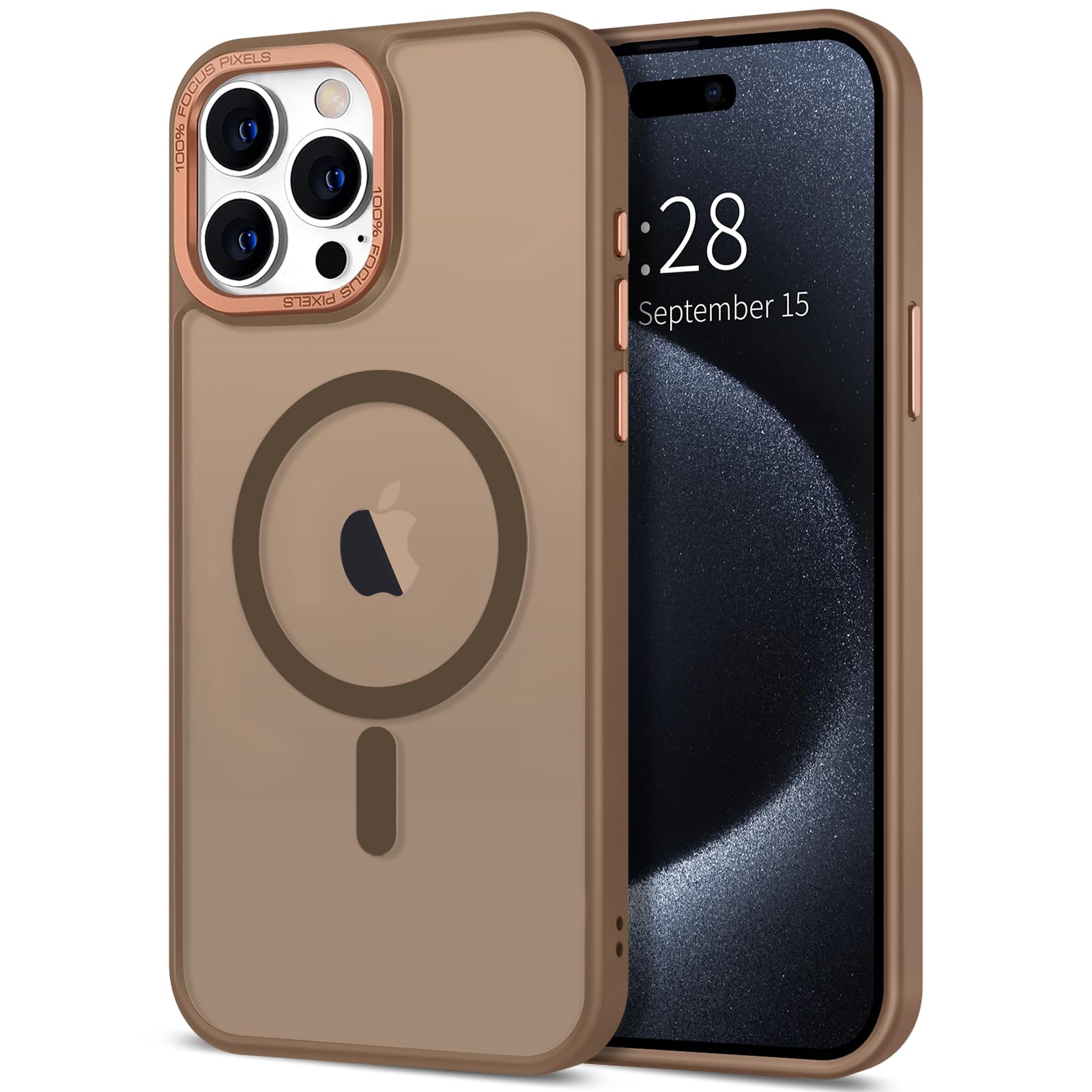 Foto 1 | Funda de Teléfono Hython para Iphone 15 Pro Max Magnética Translúcida - Venta Internacional