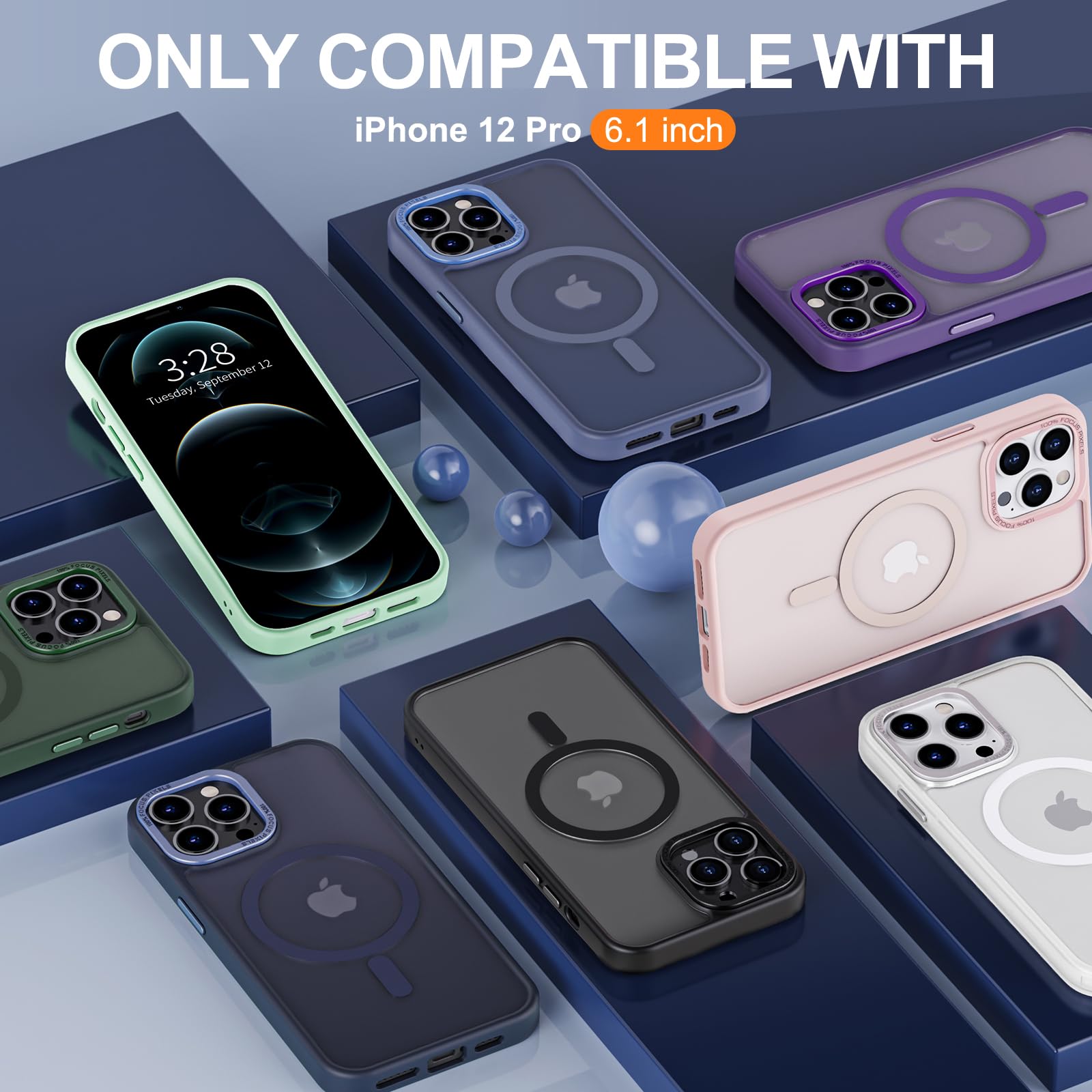 Foto 3 pulgar | Funda para Iphone 11 Pro Hython 6.1" con Magsafe Rosa - Venta Internacional