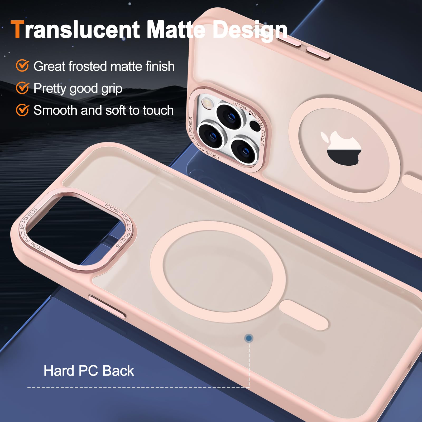 Foto 4 pulgar | Funda para Iphone 11 Pro Hython 6.1" con Magsafe Rosa - Venta Internacional