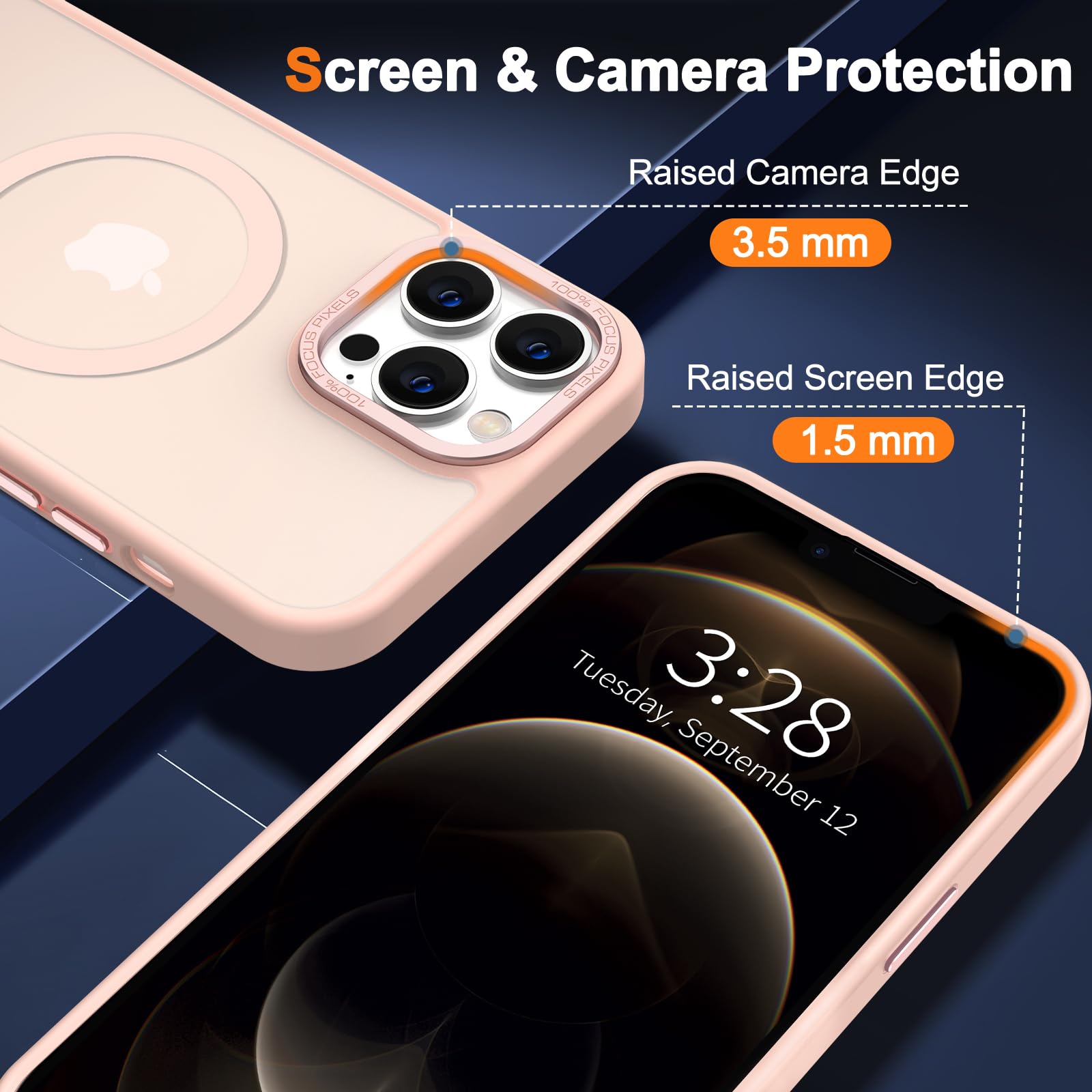 Foto 6 pulgar | Funda para Iphone 11 Pro Hython 6.1" con Magsafe Rosa - Venta Internacional
