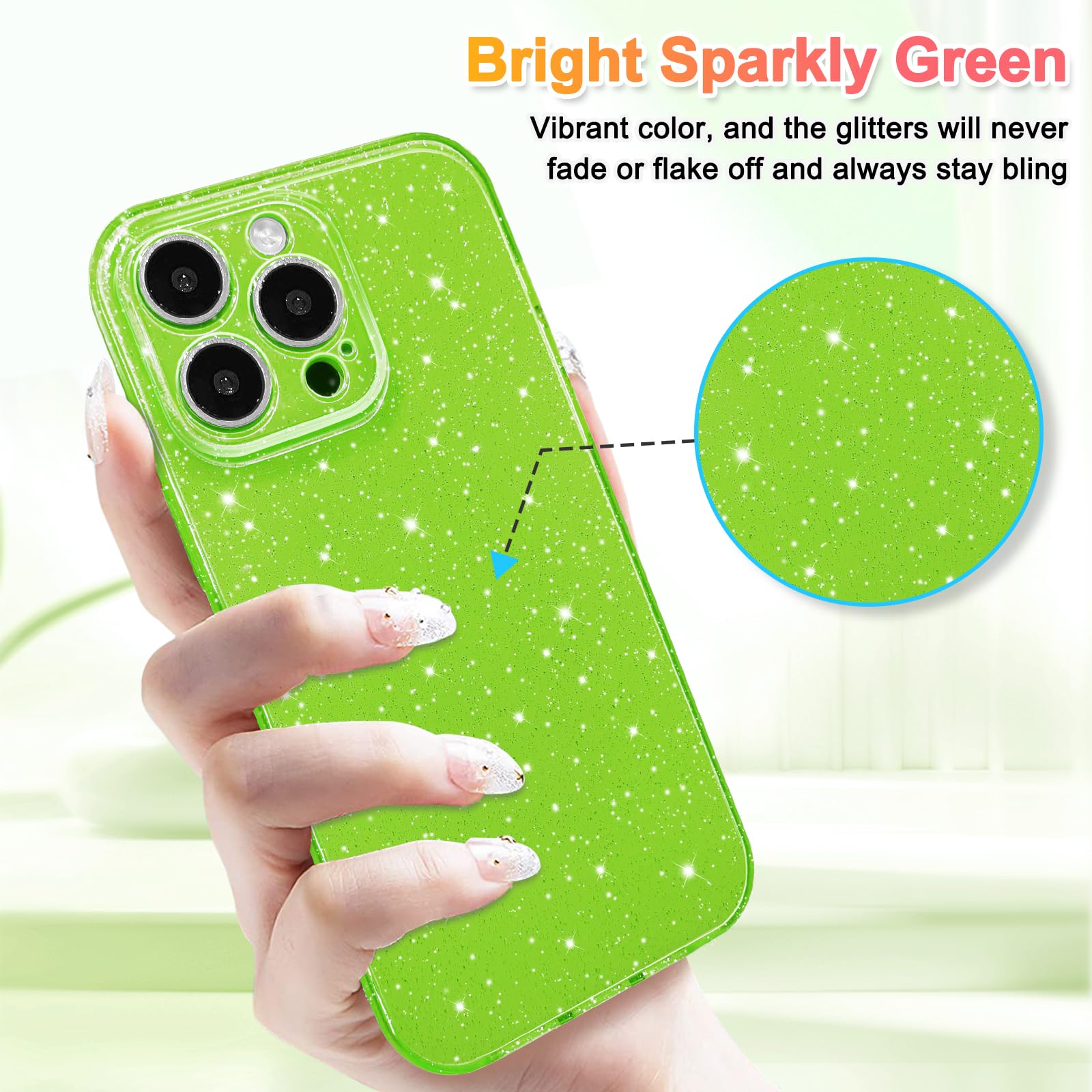 Foto 3 pulgar | Funda Hython para iPhone 15 Pro Max de 6.7 Pulgadas Verde - Venta Internacional